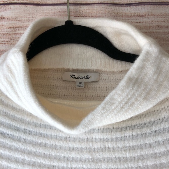 Madewell Belmont Mockneck Sweater NWT - Picture 4 of 8